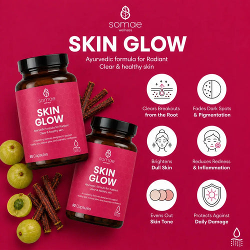 Skin Glow-Ayurvedic Skin Clarity Capsules