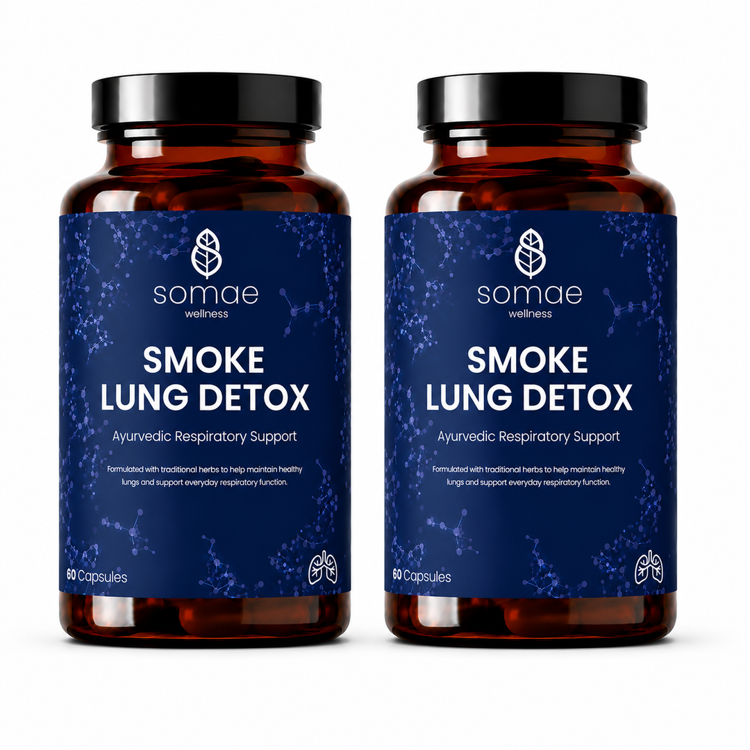 Smoke Lungs Detox-Ayurvedic Lung Cleanse & Respiratory Support Capsules