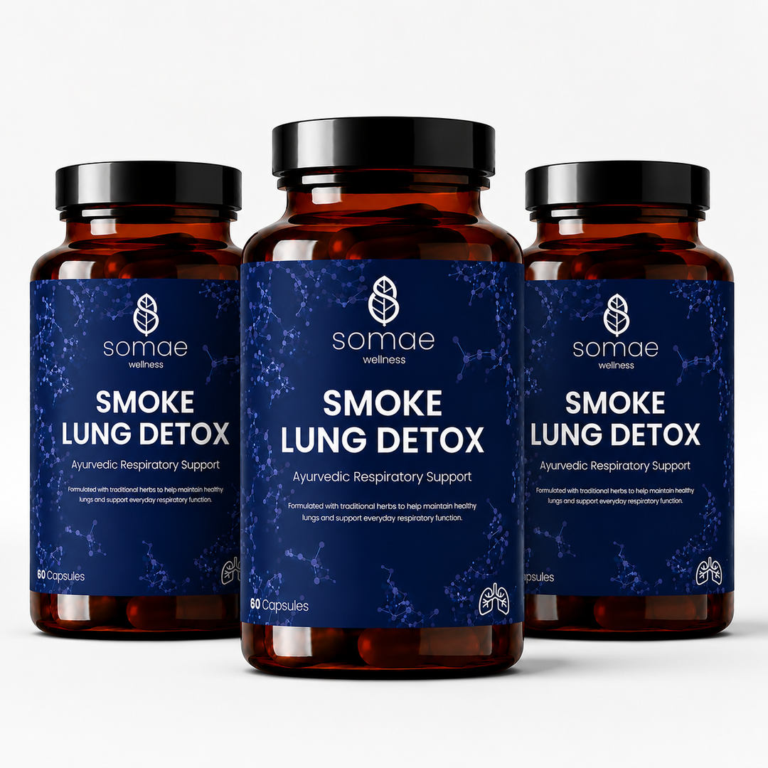 Smoke Lungs Detox-Ayurvedic Lung Cleanse & Respiratory Support Capsules