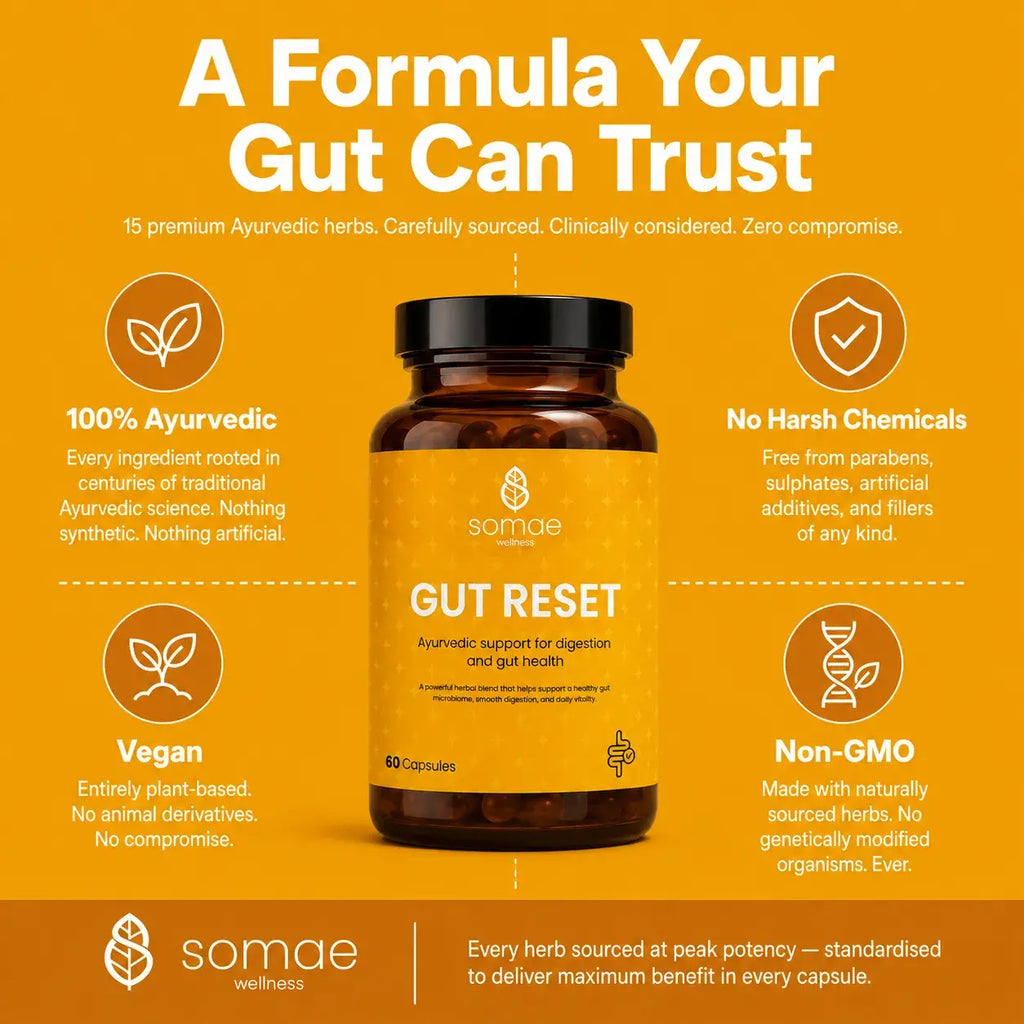 Gut Reset-Ayurvedic Digestion & Bloating Relief Capsules