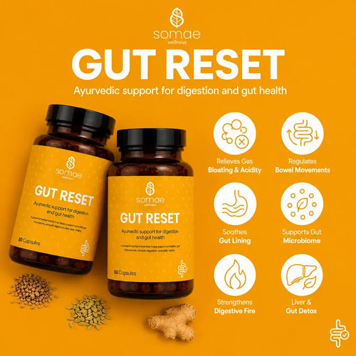 Gut Reset-Ayurvedic Digestion & Bloating Relief Capsules