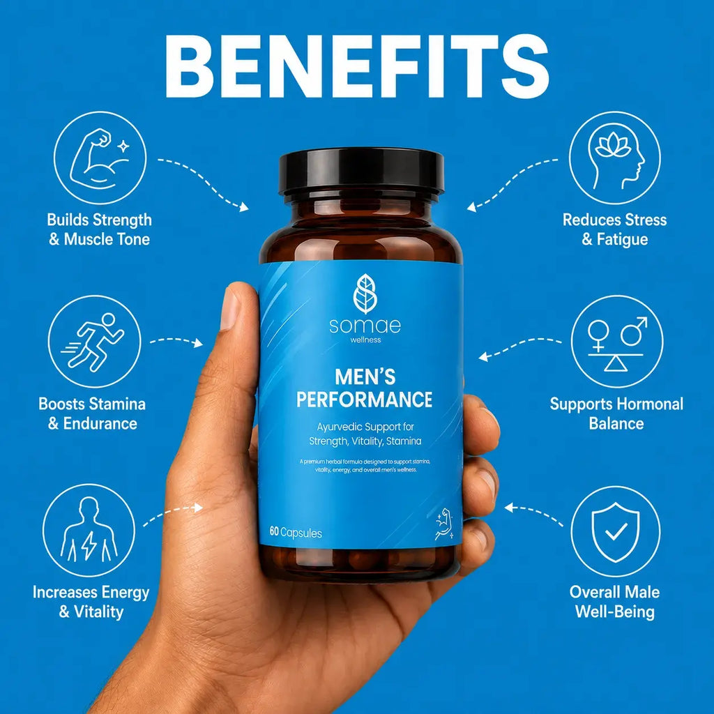 Men's Performance-Ayurvedic Support for Strength, Vitality & Stamina