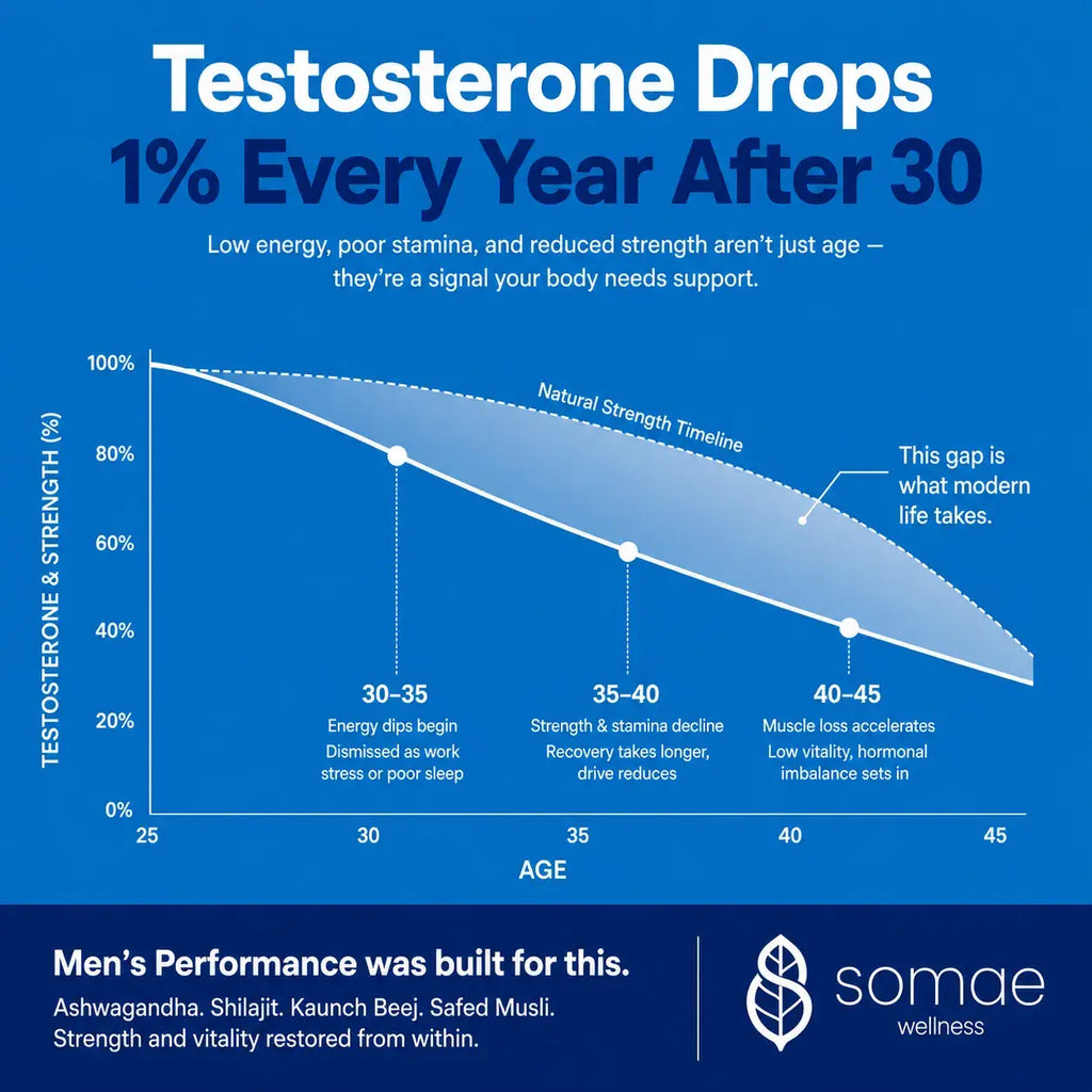 Men's Performance-Ayurvedic Support for Strength, Vitality & Stamina
