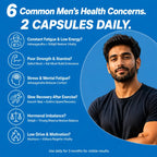 Men's Performance-Ayurvedic Support for Strength, Vitality & Stamina